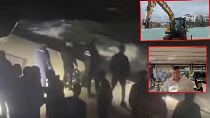 Otelin iskelesinde onarım yapan işçiler, fırtınada denize savruldu: 1 ölü, 2 yaralı