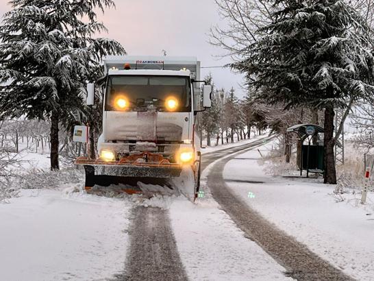 Kayseri’de 126 mahalle yolu ulaşıma açıldı