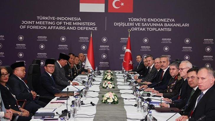 Ankara'da Türkiye-Endonezya Dışişleri ve Savunma Bakanları Toplantısı