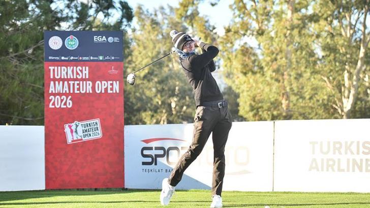 Türkiye Kadınlar ve Erkekler Amatör Açık Şampiyonası'nda ilk gün rekorla tamamlandı
