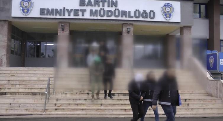 Bartın'da uyuşturucu operasyonunda 6 tutuklama