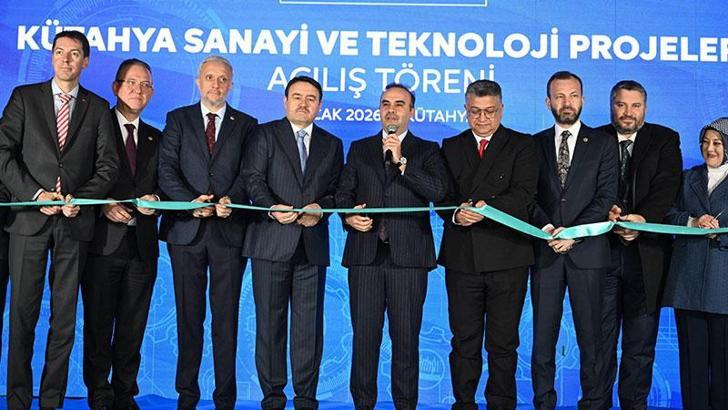 Bakan Kacır, Kütahya Sanayi Ve Teknoloji Projelerinin açılışını yaptı