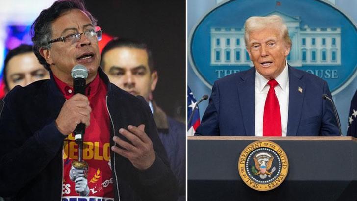 Trump, Kolombiya Cumhurbaşkanı Petro ile gelecek ay görüşeceğini duyurdu