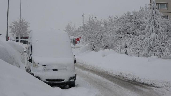 Bitlis'te 111 köy yolu kardan kapandı