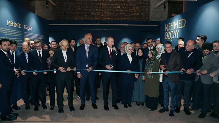 Cumhurbaşkanı Erdoğan, Hane İslam Eserleri Sergisi Açılış Programı'na katıldı