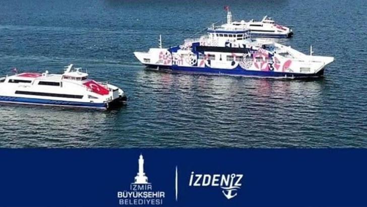 İzmir’de feribot seferleri iptal edildi
