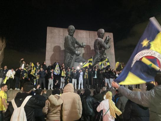 Fenerbahçe’nin Süper Kupa zaferi Ankara’da kutlandı