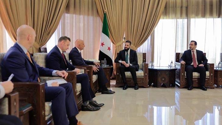 ABD'nin Ankara Büyükelçisi Barrack, Suriye Cumhurbaşkanı Şara ile görüştü