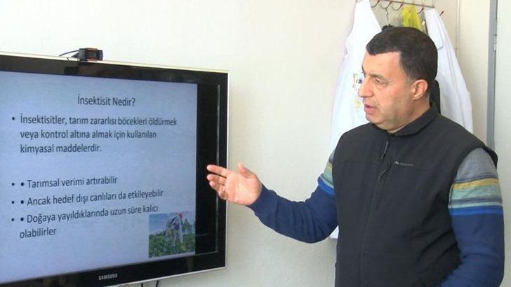 ‘Bilinçsiz haşere ilacı kullanımı gıdayı ve doğayı tehdit ediyor’