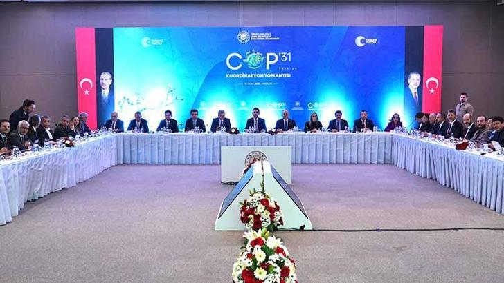 Bakan Kurum, 'COP31 Başkanı' olarak Antalya'da ilk hazırlık toplantısını yaptı