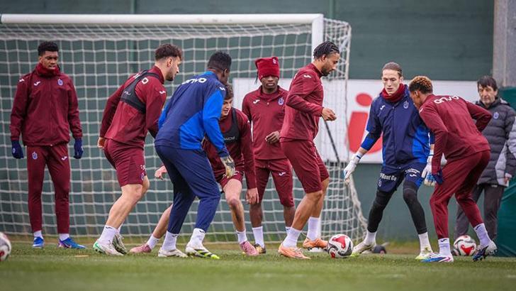 Trabzonspor’da İstanbulspor maçı hazırlıkları sürüyor