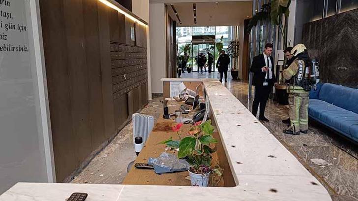 Zeytinburnu’nda siteye bırakılan kargo paketi patladı: 2 yaralı