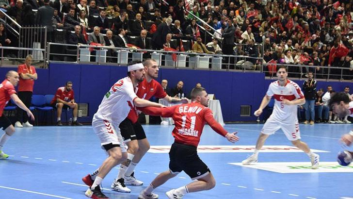 A Milli Erkek Hentbol Takımı, Bulgaristan’ı 38-29 mağlup etti