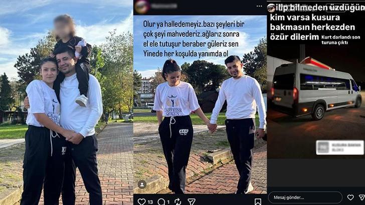 Boşanma aşamasındaki eşini vurmadan önce sanal medyadan mesaj paylaşmış