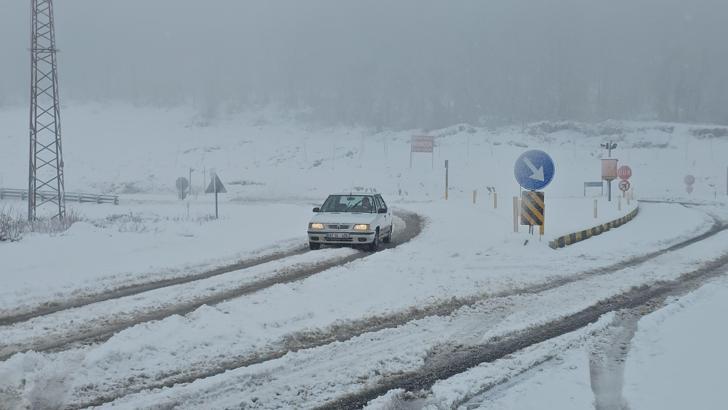 Zonguldak'ta kar yağışı
