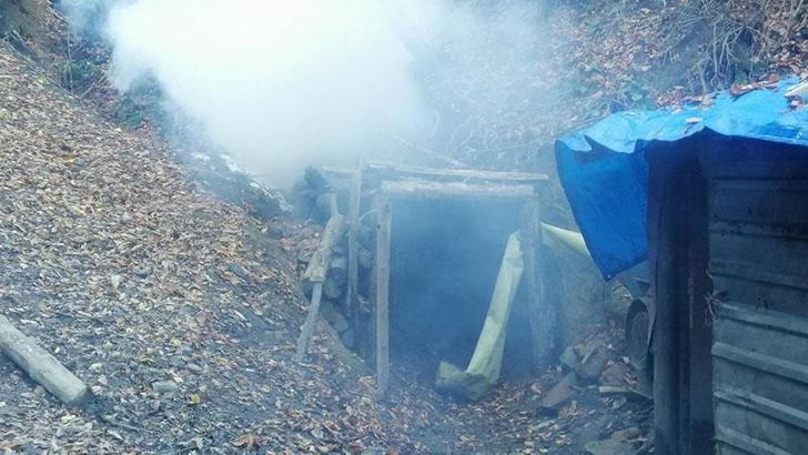 Zonguldak’ta 4 kaçak maden ocağı imha edildi