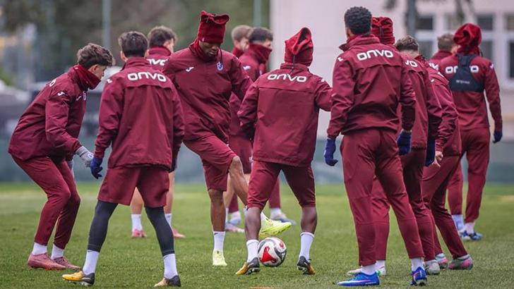 Trabzonspor’da İstanbulspor maçı hazırlıkları sürüyor