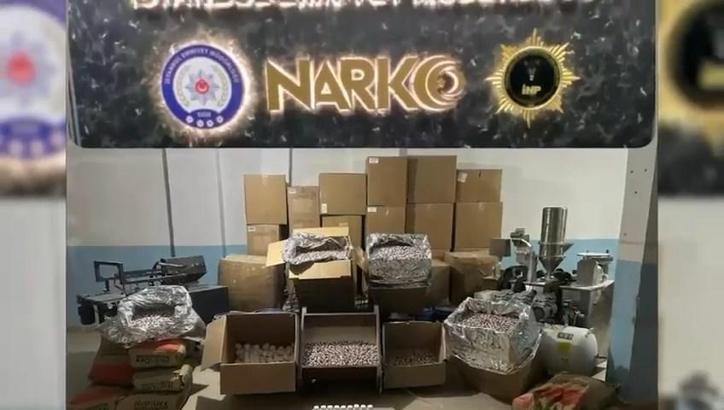 İstanbul - Avcılar'da uyuşturucu operasyonu: 3 milyon 350 bin adet sentetik ecza hapı ele geçirildi