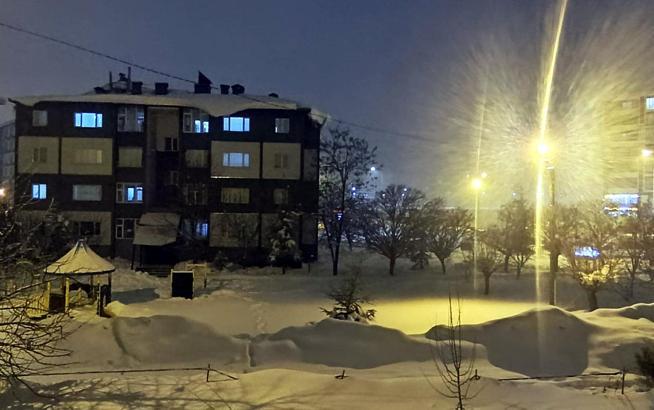 Bitlis'te eğitime kar tatili