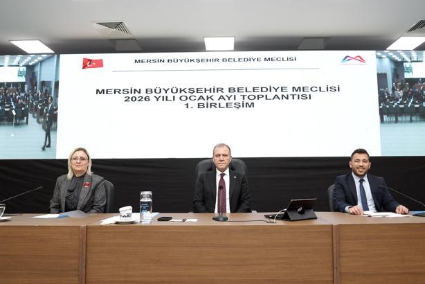 Büyükşehir belediyesinin 2026 yılı ilk meclis toplantısı gerçekleştirildi