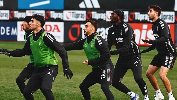 Beşiktaş, Ankara Keçiörengücü maçı hazırlıklarını sürdürdü