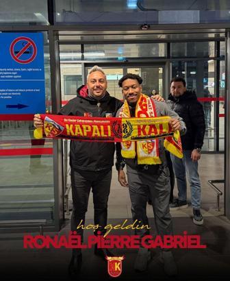 Zecorner Kayserispor'un yeni transferi Ronael Pierre-Gabriel kente geldi