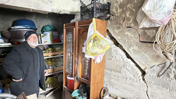 Bartın'ın heyelan; 16 evin duvarlarında çatlaklar oluştu