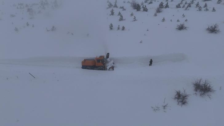 Elazığ’da 113 köy yolu kardan kapandı