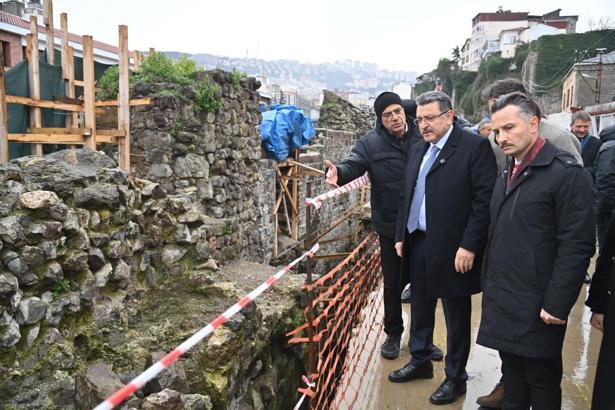 Trabzon’da  ilk Açık Hava Arkeopark Müzesi yapımı sürüyor