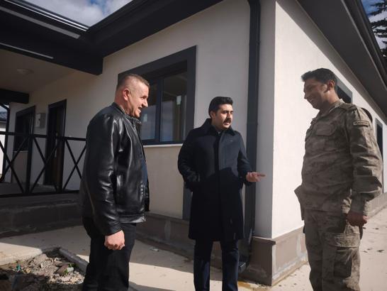 Yayladağı’nda köy konutları sona yaklaştı