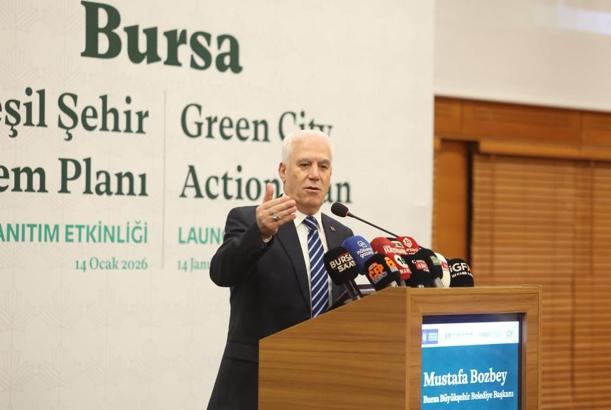 Bursa'da yeşil dönüşüm başladı