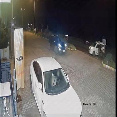 Motosiklet sürücüsünün hayatını kaybettiği kazanın görüntüsü ortaya çıktı