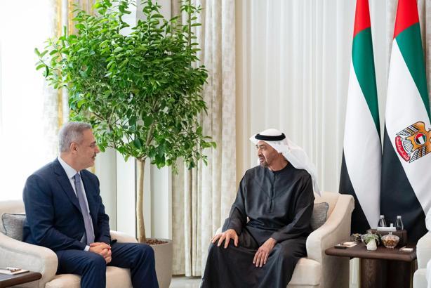 Bakan Fidan, BAE Devlet Başkanı Al Nahyan işe görüştü