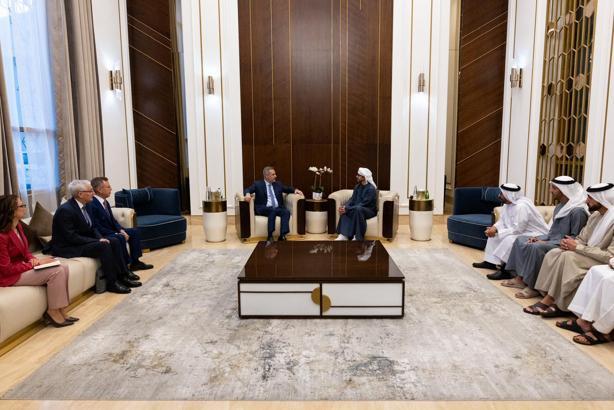 Bakan Fidan, Arap Mevkidaşı Al Nahyan ile görüştü