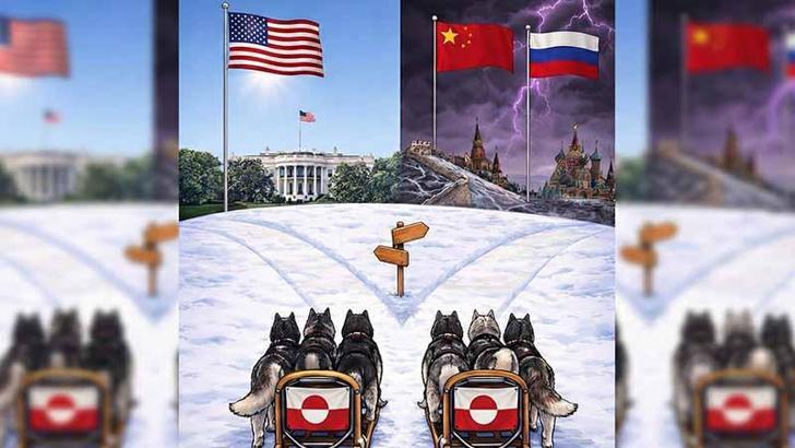 Beyaz Saray'dan Grönland paylaşımı