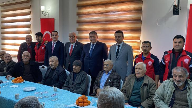 Huzurevinde Miraç Kandili özel programı düzenlendi