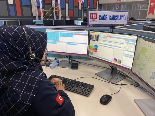 Osmaniye’de 112’ye yapılan ihbarların yüzde 33,87’si asılsız