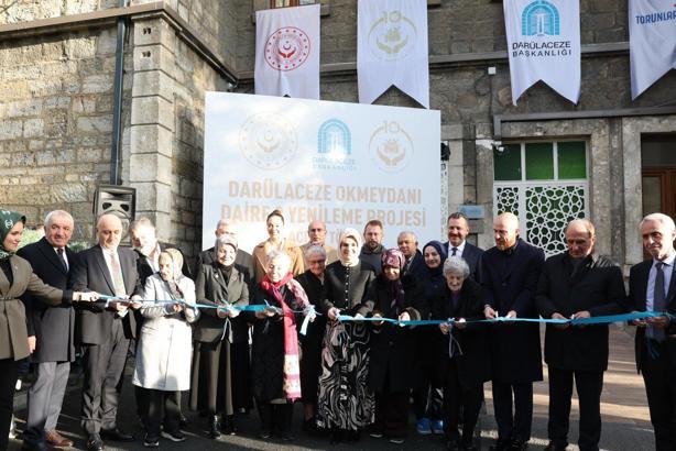 İstanbul - Bakan Göktaş, Darülaceze'de açılış törenine katıldı