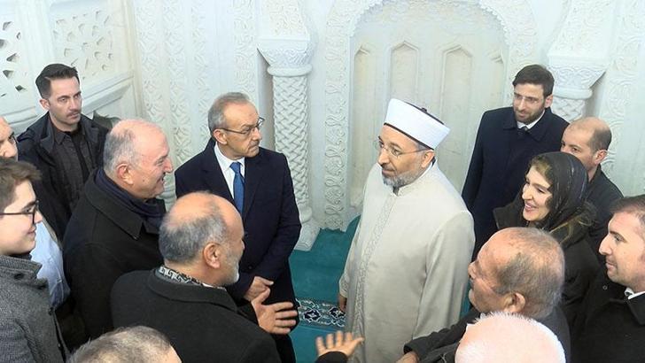 Diyanet İşleri Başkanı Arpaguş: İbadethanelerimizi yeniden ayağa kaldırmaya çalışıyoruz