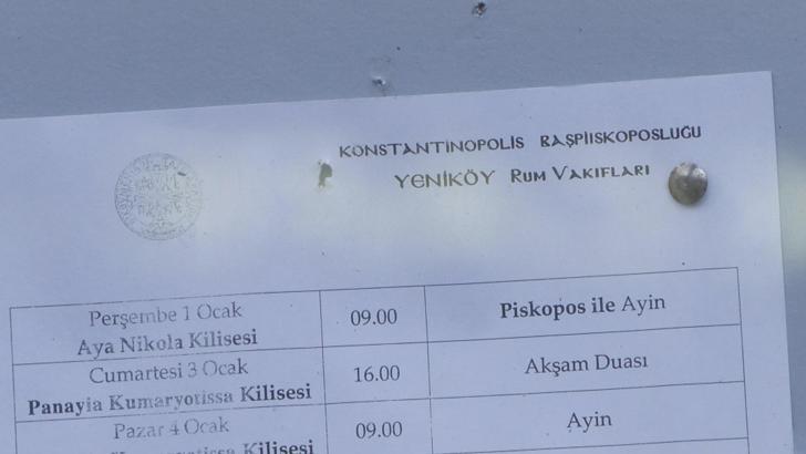 İstanbul - Ayin listesindeki 'Konstantinopolis' ifadesine tepki