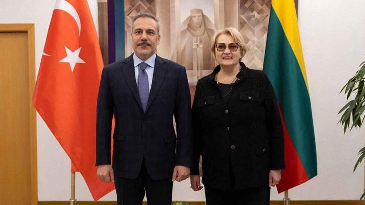 Bakan Fidan, Litvanya Meclis Başkan Yardımcısı Budbergyte ile görüştü
