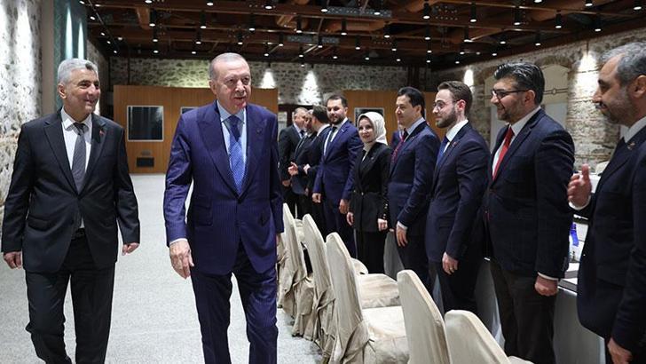 Cumhurbaşkanı Erdoğan MÜSİAD heyetini kabul etti