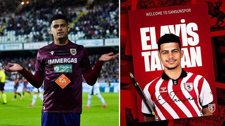 Samsunspor, Elayis Tavşan ile 4,5 yıllık sözleşme imzaladı