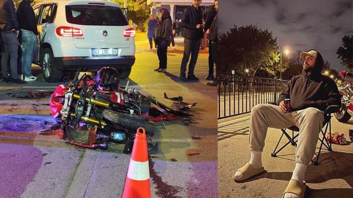 Motosikletli sanal medya ünlüsü kazada öldü, kaskını kız arkadaşı takmış
