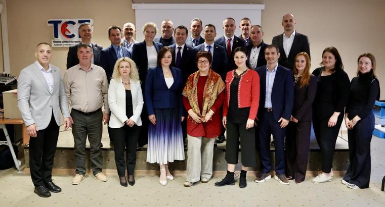 Suat Çelen, yeniden Balkan Cimnastik Federasyonu Başkanlığına seçildi