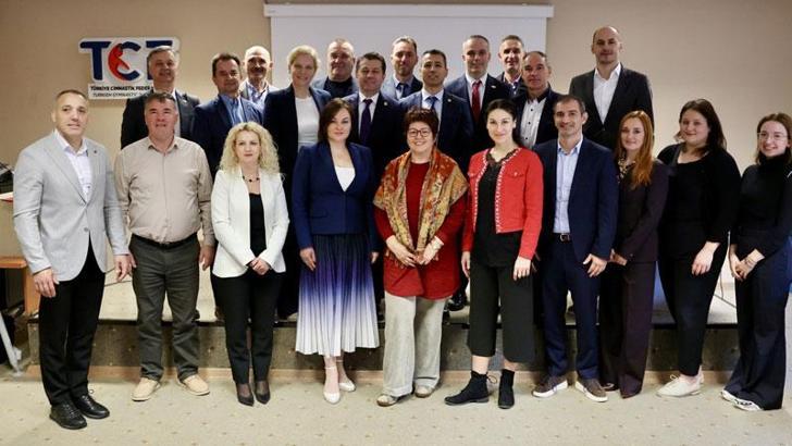 Suat Çelen, yeniden Balkan Cimnastik Federasyonu Başkanlığına seçildi