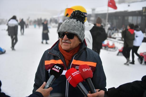 Erciyes'te pistler, karnelerini alan öğrencilerle doldu (2)