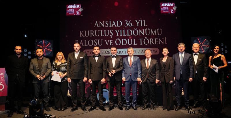 ANSİAD yılın iş, sanat ve medya ödülleri sahiplerini buldu