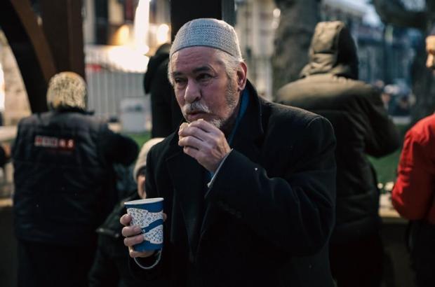 Bursa’da sabah namazı sonrası çorba ikramı