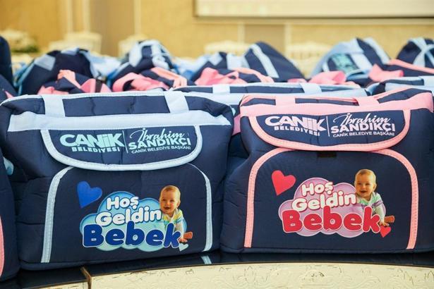 Canik Belediyesi'nden anne adaylarına bebek destek paketi